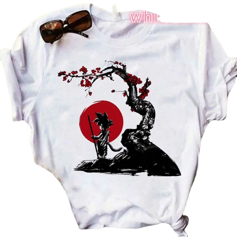 

2022 Japan Anime Cartoon Men Women Goku T Shirt Dragon-Balls Z Goku Printed T Shirts 3d-printed T-shirt for Men and Women