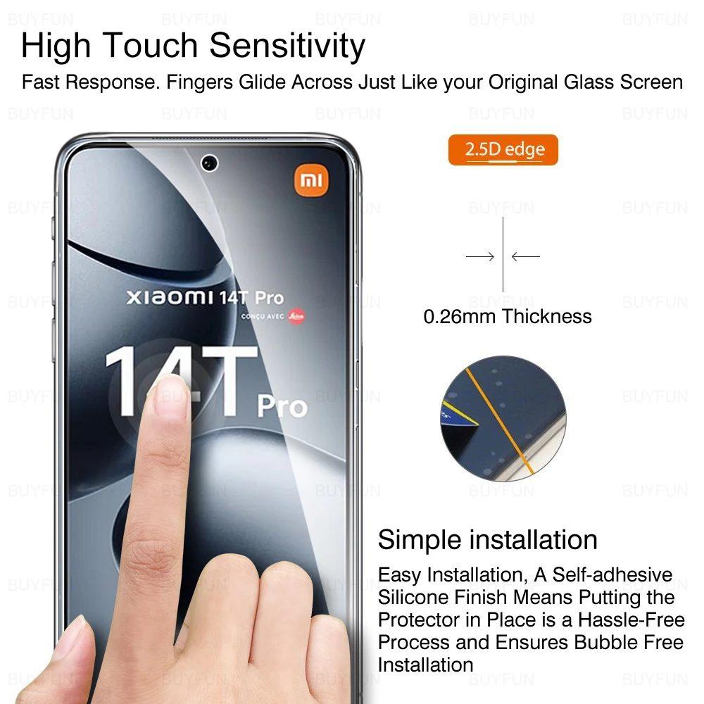 Пленка для камеры 8в1 Xiaomi Mi 14T 13T 12T 11T 10T 9T Pro Защитная пленка экрана Xiaomi14T Mi14TPro 13TPro Mi13T