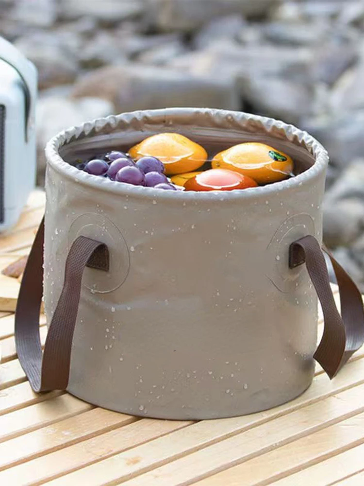 

Creative Outdoor Folding Bucket Empty Bucket Portable Water Tank Large-capacity Bucket Travel Water Storage Tank Car