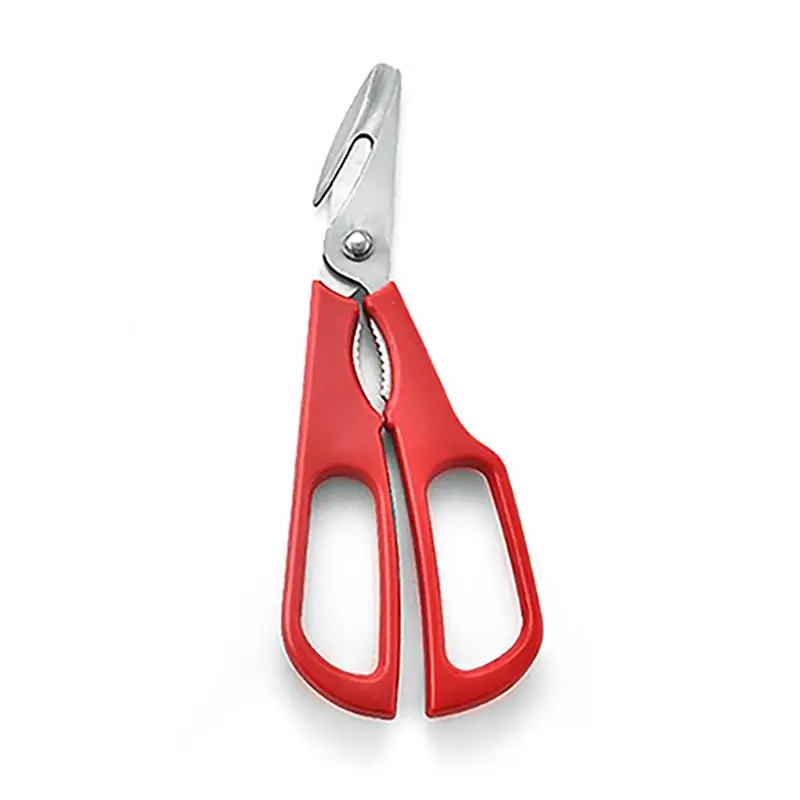

Lobster Cutting Scissors Ultra Sharp Stainless Steel Lobster Scissors Detachable Kitchen Scissors With Anti-Slip Handle Fish