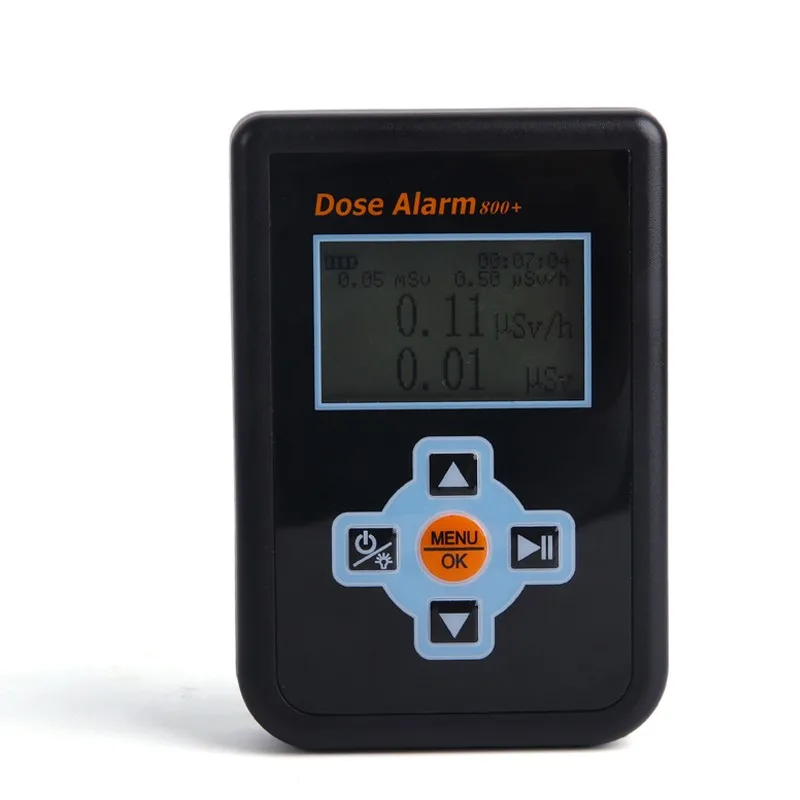 Portable Radiation Tester  X/ γ/ Hard β Ray Detecting DER Display Geiger Counter Nuclear Radiation Detector Dosimeter Monitor