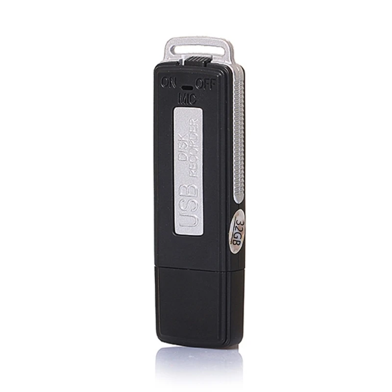 

32G Digital Voice Recorder Mini Voice Activated Recorders Security Mini USB Flash Drive Recording Dictaphone 70H Dropshipping