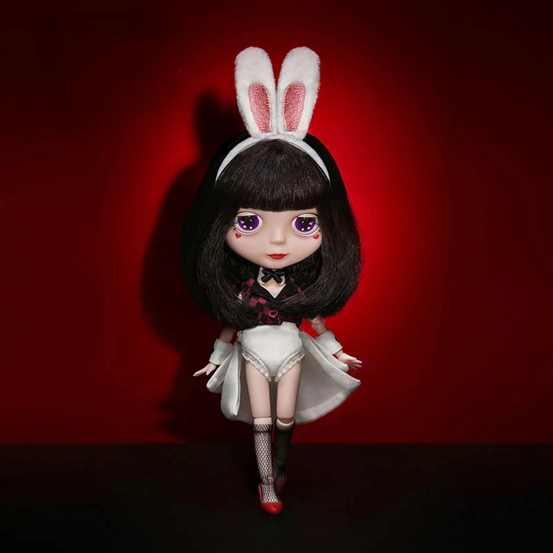 Подвижная кукла POPMART Blythe Miss Rabbit шарнирный комплект игрушка кавайная экшн-кукла