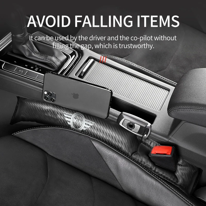 

Car Emblem Seat Gap Plug PU Filler Soft Gasket Leak Proof Pad For MINI Cooper R56 R50 R53 R55 F54 F55 F56 R57 R60 R61 Countryman