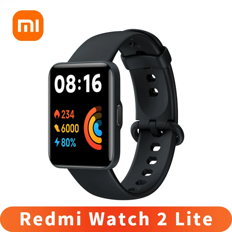 

Умные часы Xiaomi Redmi Watch 2 Lite, 1,55 дюйма, HD, GPS, Bluetooth 5,0