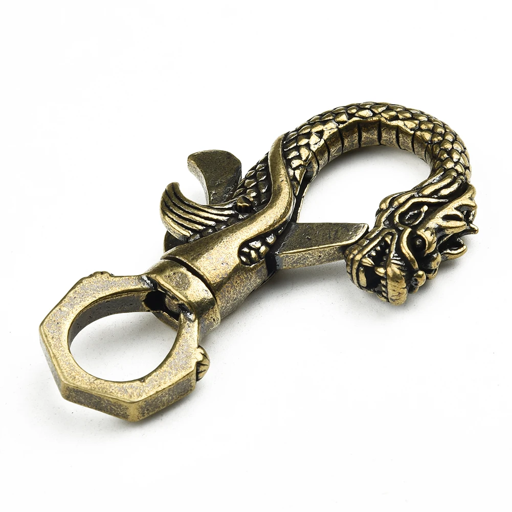 

1 * Ретро латунная Статуэтка дракона, искусственная скульптура, брелок, маленькое украшение для дома, настольное украшение, маленький орнаме...