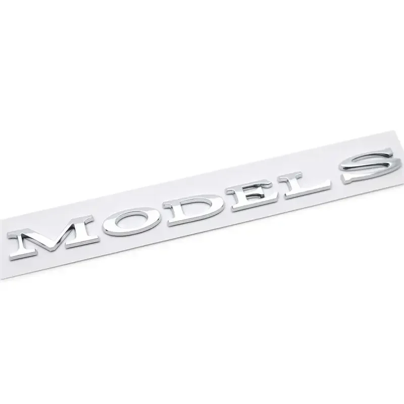 

ABS багажник автомобиля задняя наклейка хромированная буква хвостовой знак орнамент эмблема для Tesla MODEL 3 S X внешние аксессуары