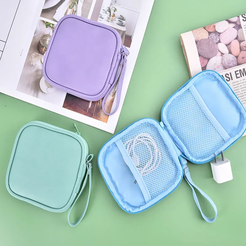 

Компактная сумка для хранения цифровых наушников, чехол для наушников, зарядные устройства, кабели для передачи данных, внешний аккумулято...