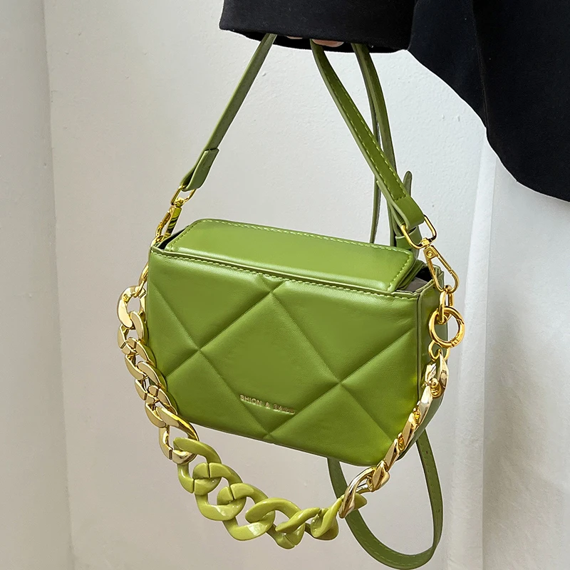 

Винтажная популярная женская сумка, Новинка лета 2022, сумка-мессенджер, модная сумка, квадратная сумка, сумка в клетку со стразами