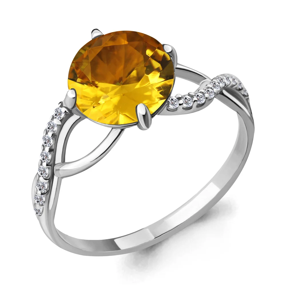 Кольцо с цитрином серебро. Золотое кольцо с 1 цитрином. Желтые кубические цирконы. Фианит цитрин. Санлайт кольцо золото с цитрином.