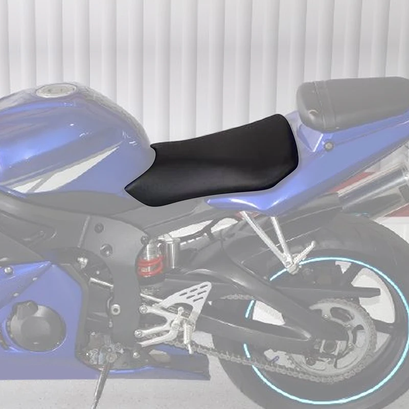 Черное переднее сиденье водителя мотоцикла для Yamaha YZFR6 YZF-R6 2003-2005 YZFR6S YZF-R6S 2006-2009 2008