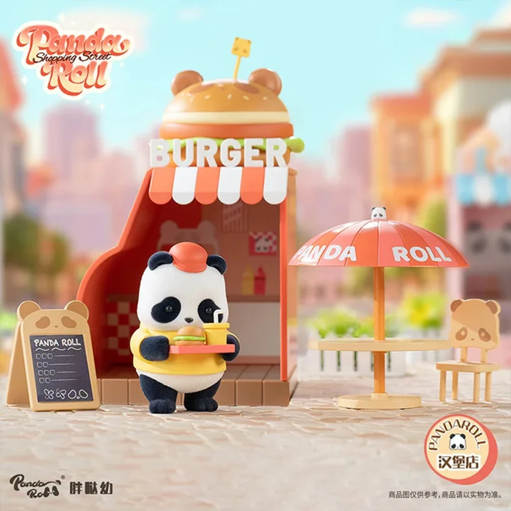 Panda Roll Shopping Street Series глухая коробка загадочная оригинальная экшн-фигурка