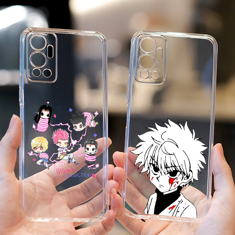 Мультяшный чехол Hunter X Для Infinix Note 11 10 Pro Hot 12i 12 Smart 6 Clear HXH аниме Противоударные