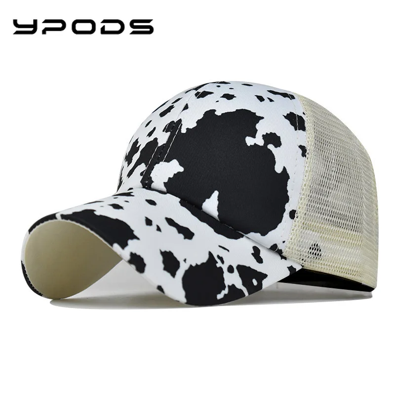 

Cow Cross Ponytail Hat Women's Ponytail Cap Sunhat Ponytail Baseball Cap