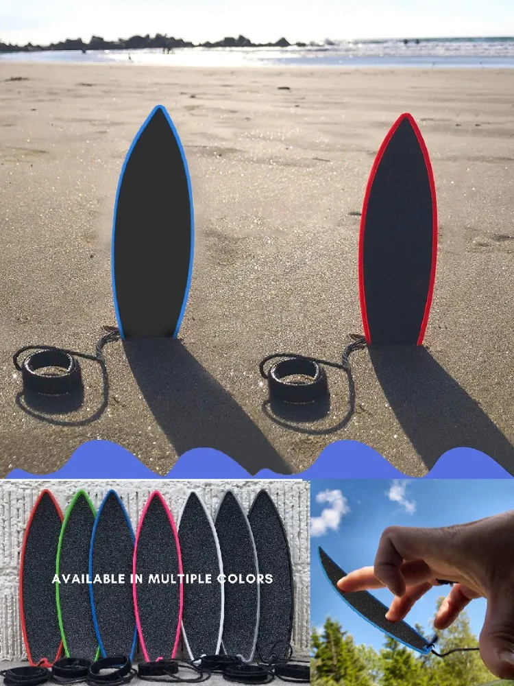 

10pcs Creative Finger Surfboard Mini Fingertip Toy Surfing Board Wind for Kid ABS Skate Christmas Party Favor Birthday Gift Home