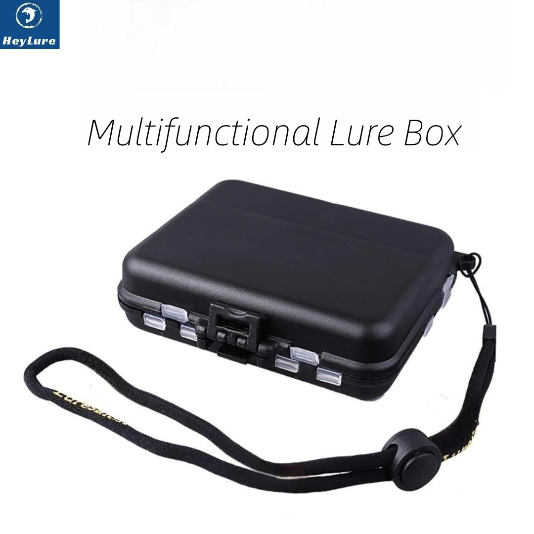 Двухслойный ящик для рыболовных снастей пластиковый держатель приманки крючков