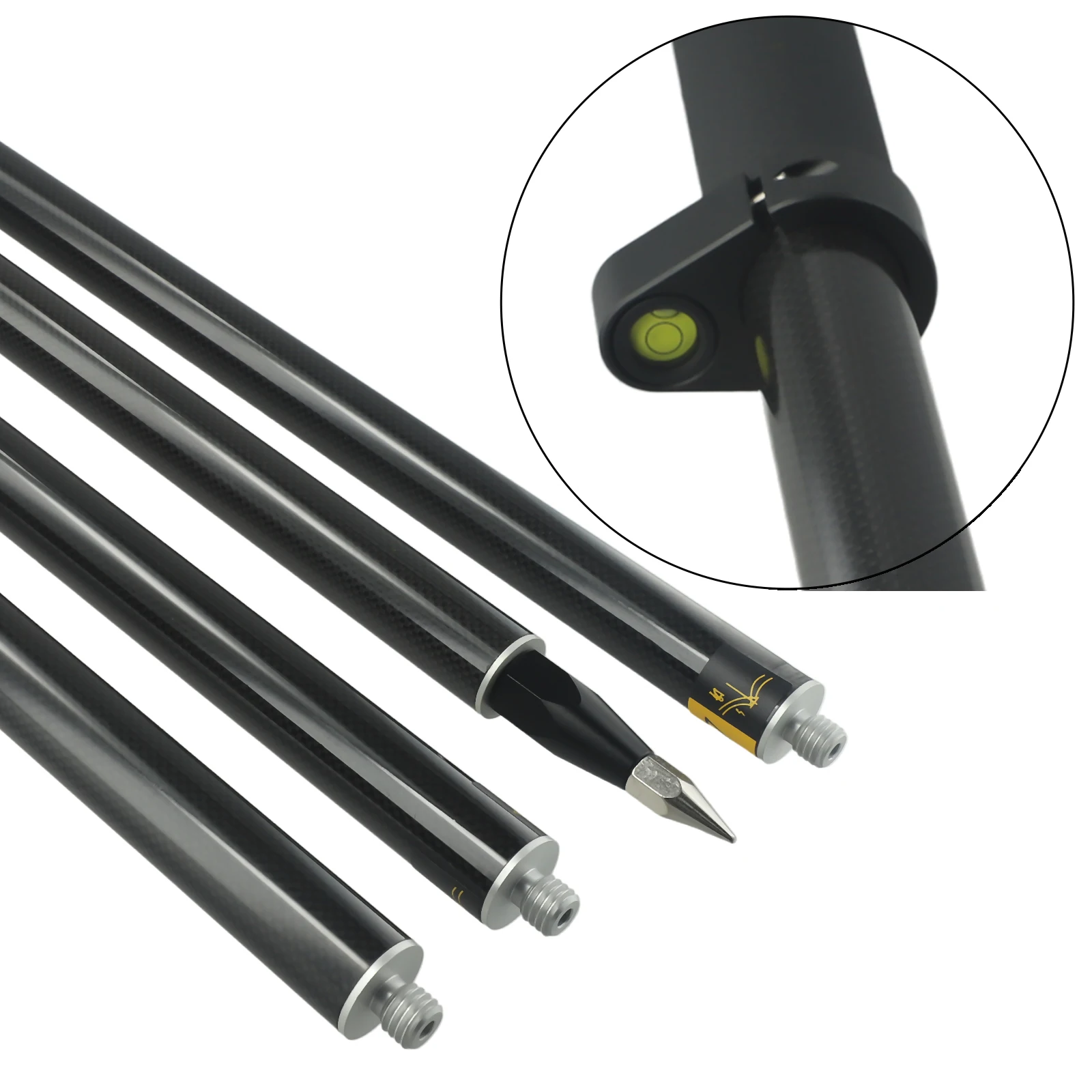 Карбоновый стержень для инструмента карбоновое волокно Изолированная резьба 5/8