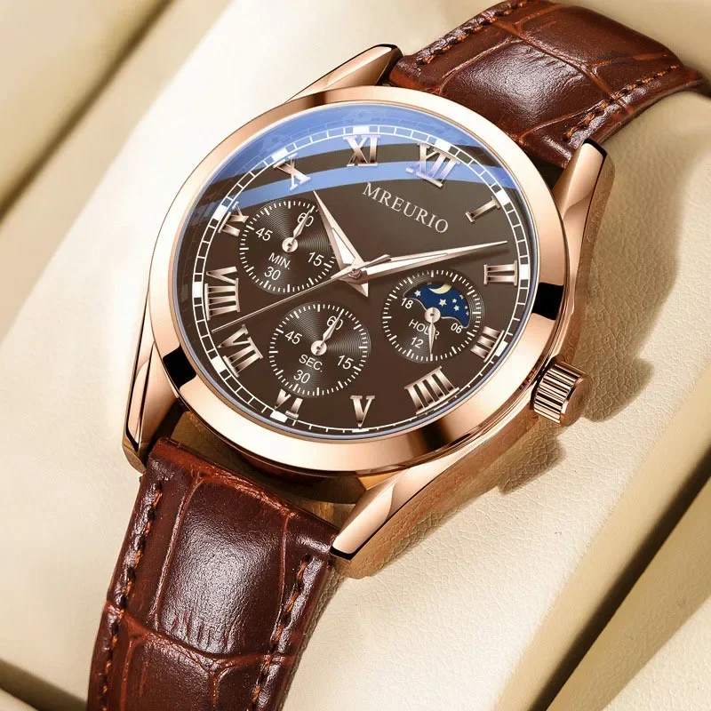 Фото 2024, часы для мужчин, Relojes Para Hombre, роскошные часы, повседневные часы, кварцевые наручные часы для мужчин, лучшие подарки, дешевая цена, Relógio Pulso №2