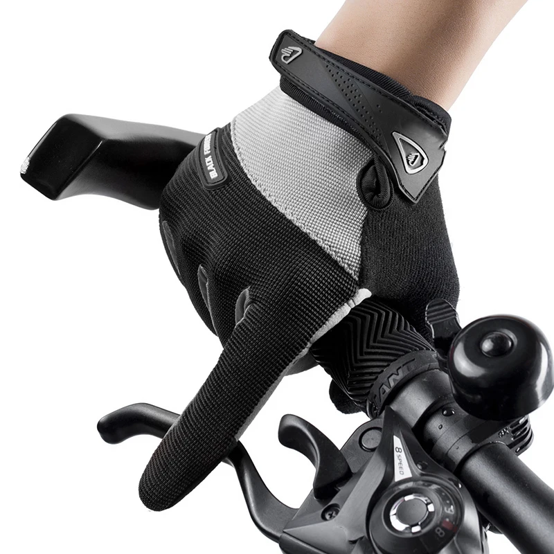 

Cycling Gloves Men Women Non-slip Fitness Sport Full-finger Gloves Wear-resistant Hiking Running Bicycle Gloves Can Touch Screen