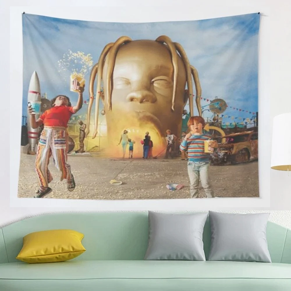 

Настенный Гобелен Astroworld 2, настенный гобелен для дома, настенный мультяшный гобелен для Drom, декор комнаты, гобелены, подвесные гобелены