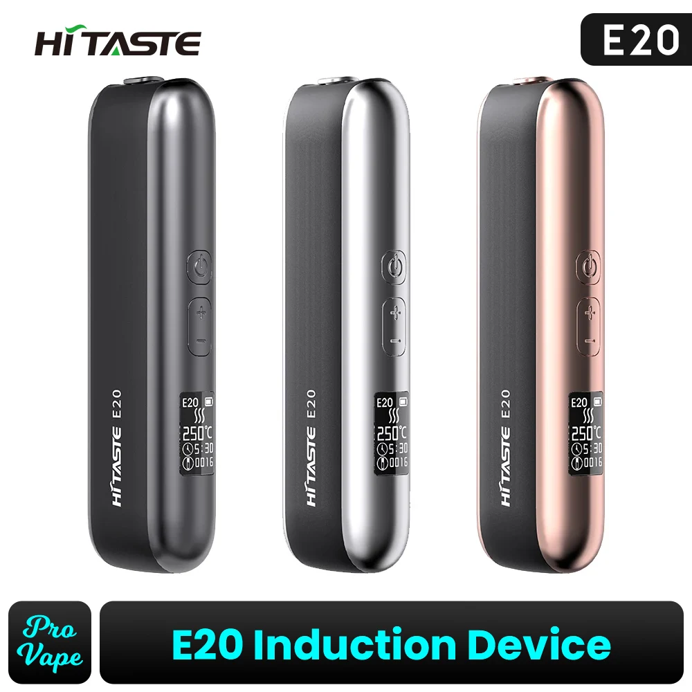 HITASTE ™ E20 Heat Not Burn Device With Induction Heating System, ICOS Iluma Replacement & TEREA Compatible - 2022 New Arrival