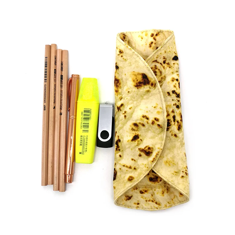 

Pencil Cases Special School Goods Kawaii Stationery Wholesale Small Case For Pencils Avocado Fountain Pen Case 1pcs