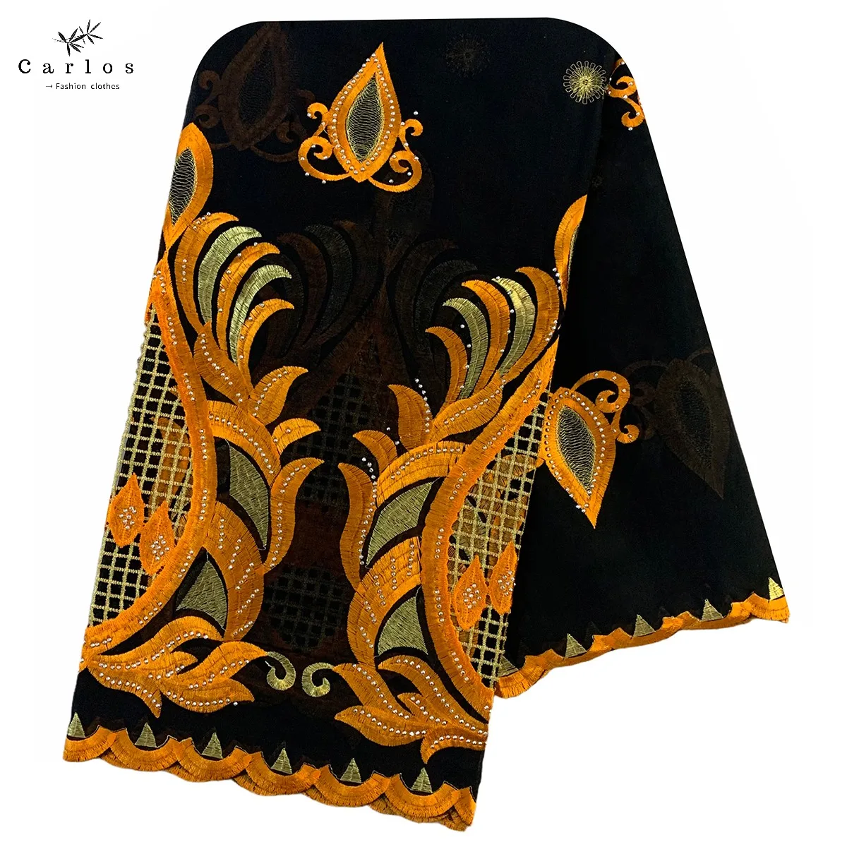 2022 Hot Sales 100% Cotton Big Size Scarf African Women Hijab Scarf Hollow Out Embrodiery Muslim Scarf On Wholesale Price Sc-83