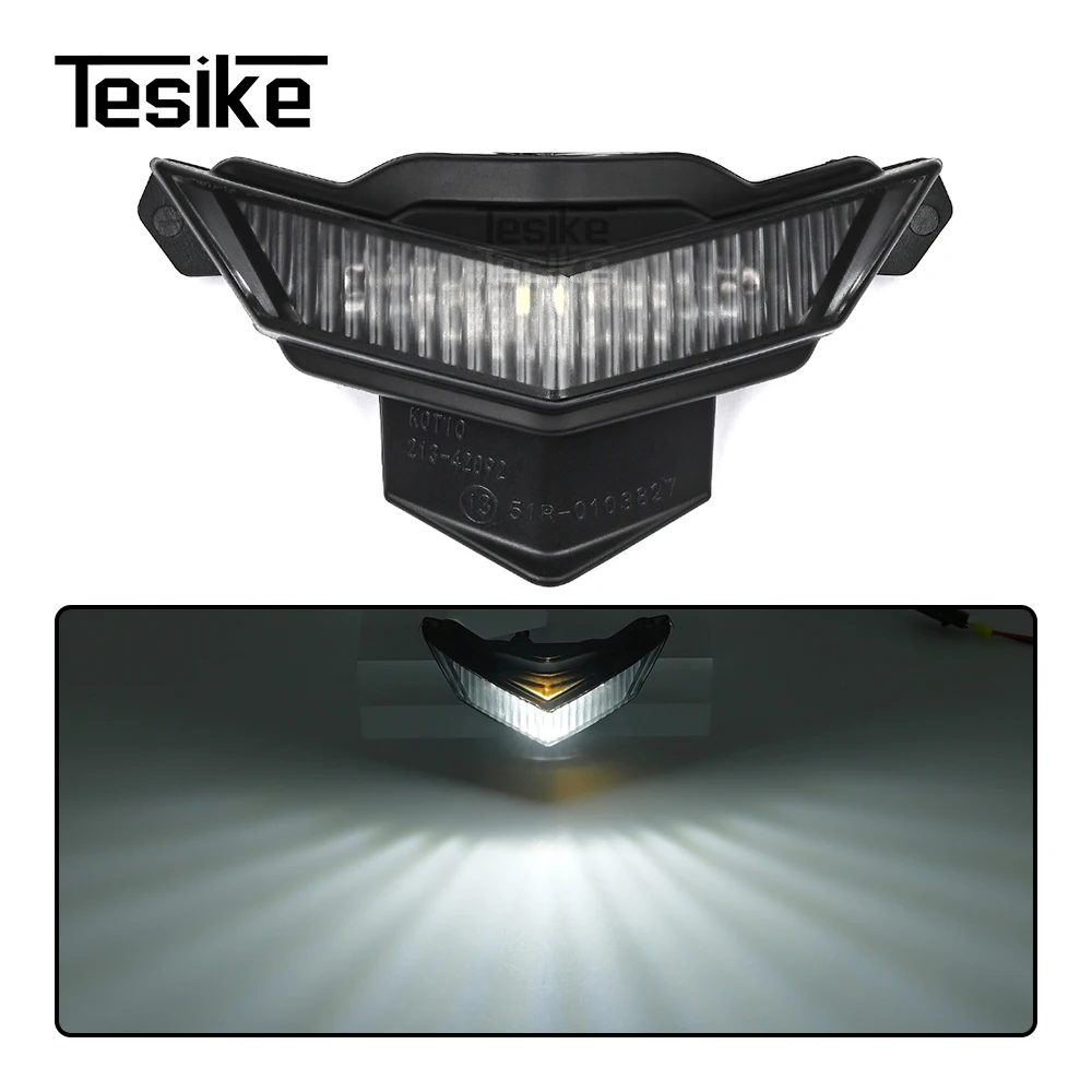 

Для Kawasaki Z 1000 Z1000 2014-2019: Передняя фара в сборе, светодиодные противотуманные фары, центральный свет