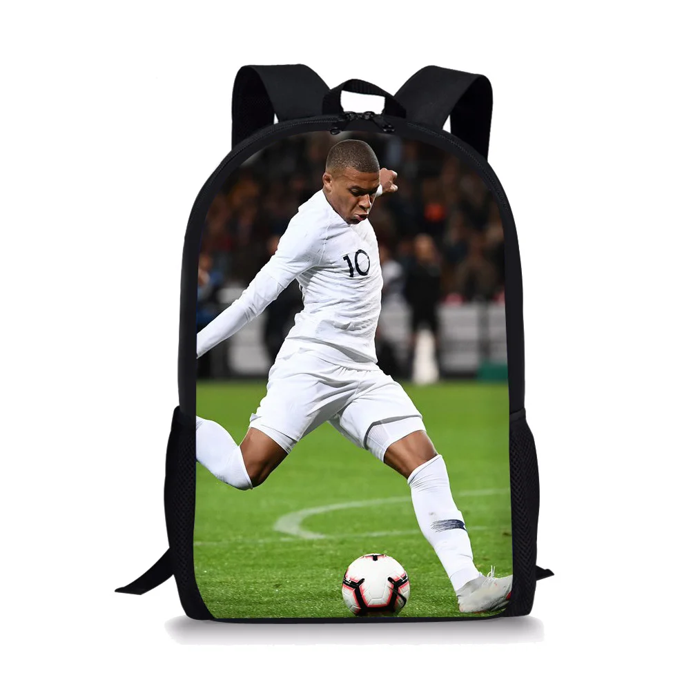 

Футбольная звезда Kylian Mbappé школьные ранцы для мальчиков Girls 3D принт школьные рюкзаки детская сумка рюкзак для детского сада Мужской ребенок Mochil