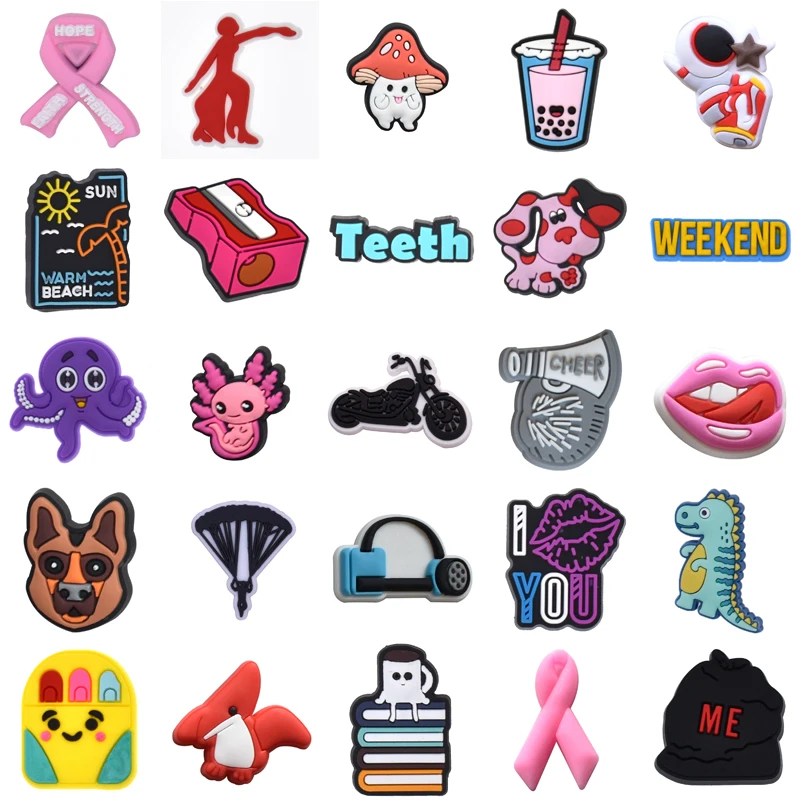 

Wholesale Bulk Shoe Charms Women Charm Para Pins Shoes Accessories Gifts Boy Packs Kids Men Decorations for Crocs Set Jeans Girl