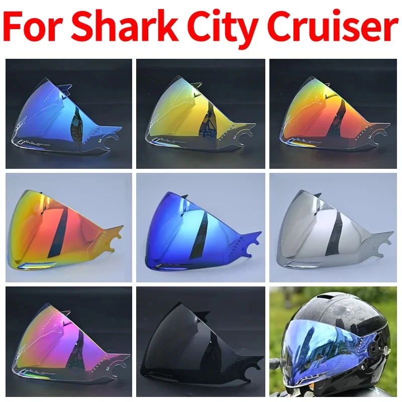 Фото Козырек для City Cruiser, сменные аксессуары для линз, Capacete, лобовое стекло CITYCRUISER, козырьки, очки для акулы, противотуманные №1