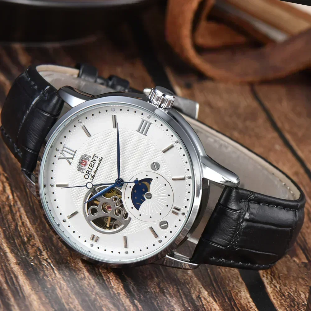 Фото Новые мужские наручные часы Orient Tourbillon с автоматическим механизмом, оригинальный бренд, класс ААА+ (2026 год) №4