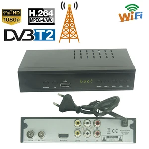 DVB T2 Wifi Usb2.0 Full HD 1080P DVB-T2 Tuner TV Box HDMI Compatible Digital Satellite TV Receiver T