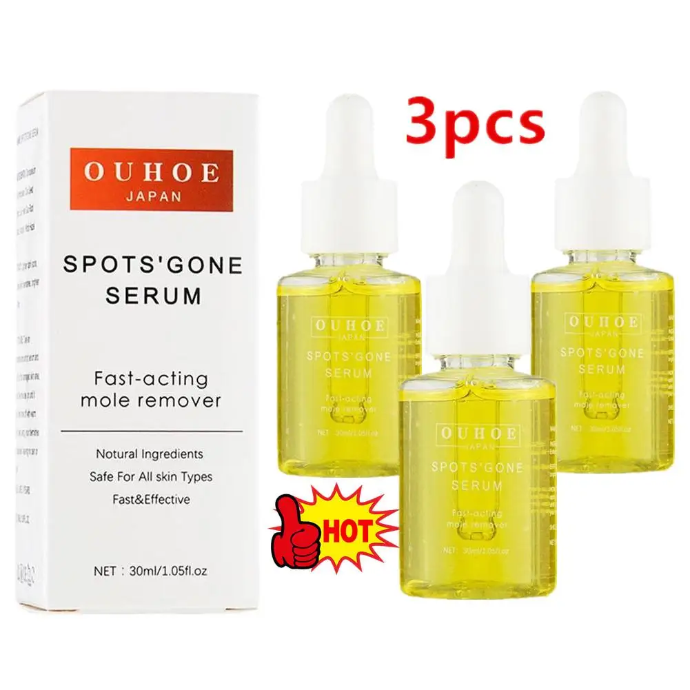 

3X OUHOE Spot Whitening Serum Brightening Lightening Hyperpigmentation Chloasma Dark Eliminate Melanin Beauty Facial Anti Aging