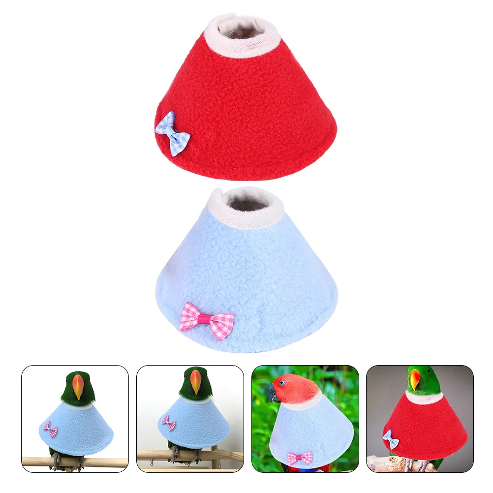

Collar Recovery Bird Parrot Cone Pet Cockatiel Soft Elizabethan Biteanti Lovebirdneck Birds Cones Costume Protector Hamster Rat
