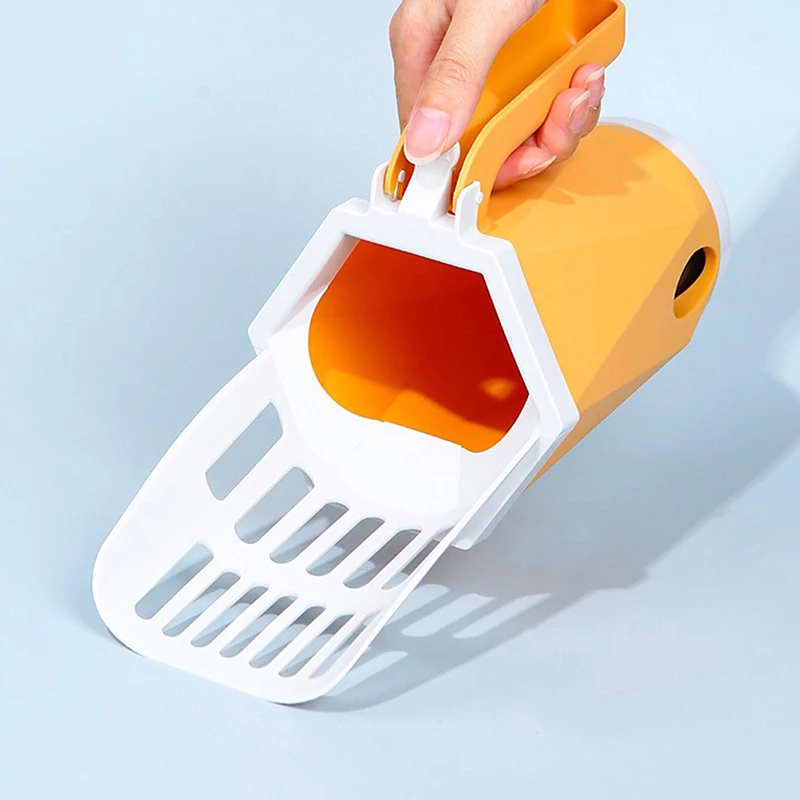 

Self-cleaning Cat Litter Scoop Cat Sand Litter Box Shovel Kitty Toilet Sandboxes Shovel Pets Poop Sand Clean Artifact Tool