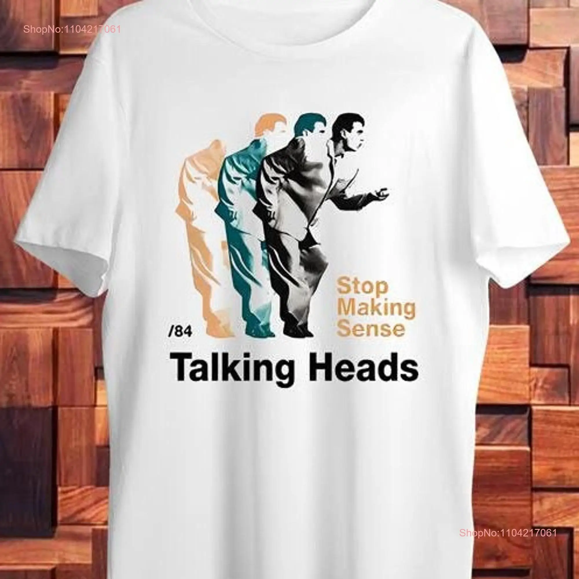 Музыкальная футболка Stop Making Sense Talking Heads Ideal Present мужской женский топ с длинными или