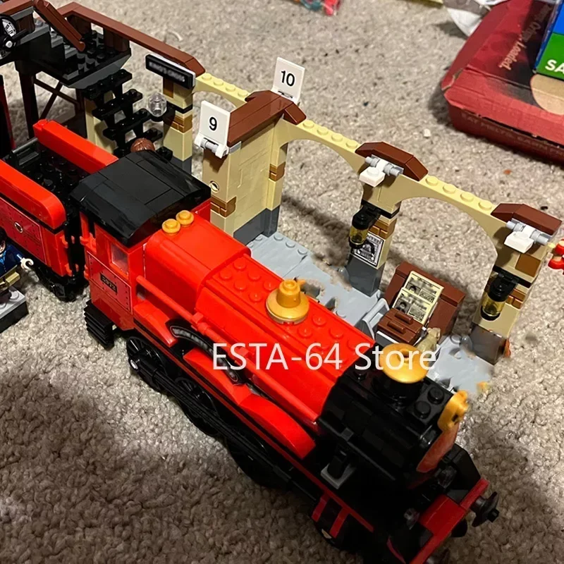MOC креативные и универсальные подарки модель поезда сборка кирпичи игрушки