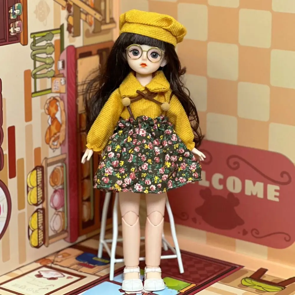 Шарнирная кукла с одеждой красивыми глазами на высоком каблуке 30 см 1/6 SD