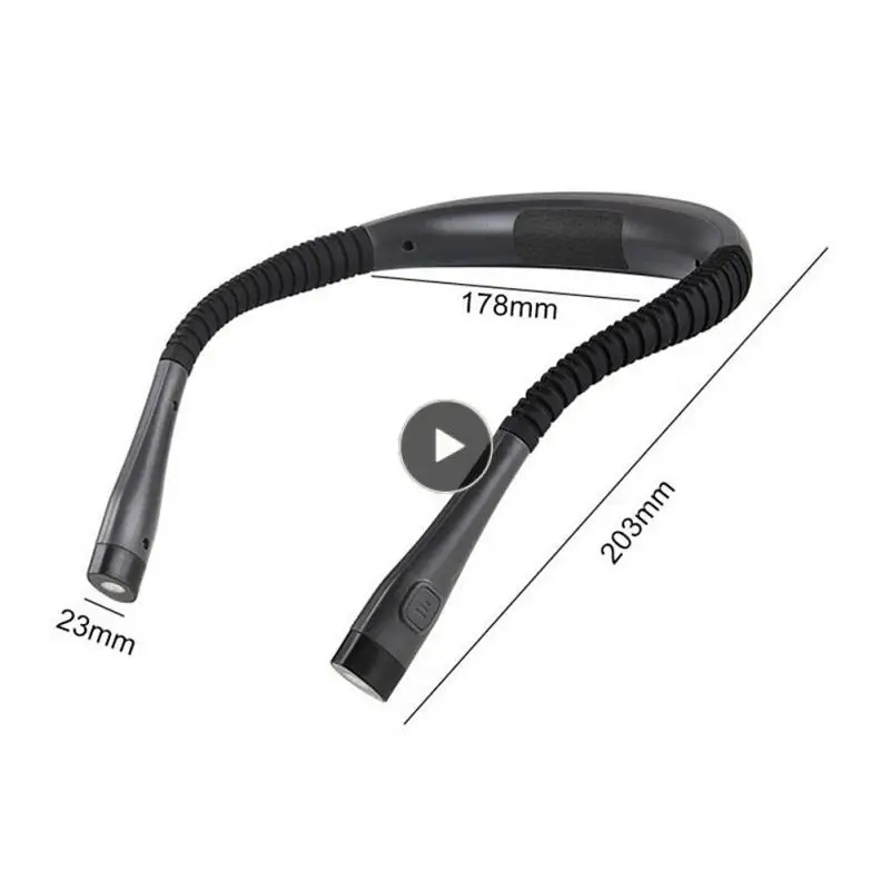 

Light Accessory Hanging Neck Lamp Usb Charging Eye Protection Handicraft Lamp Plastic Type-c Charging Outdoor Light Reading Lamp