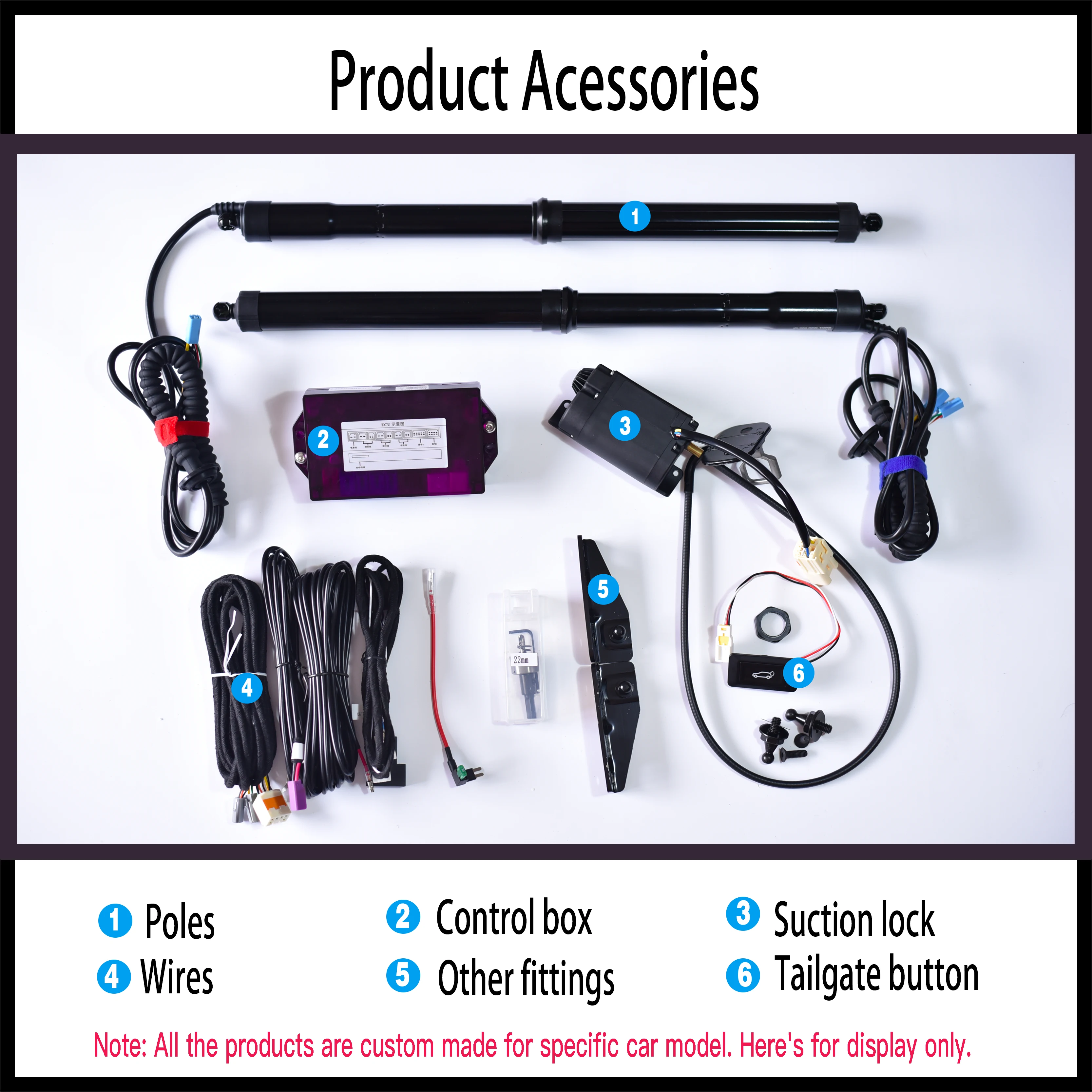 Для Volvo XC60 2012 + электрическая задняя дверь управления привод багажника