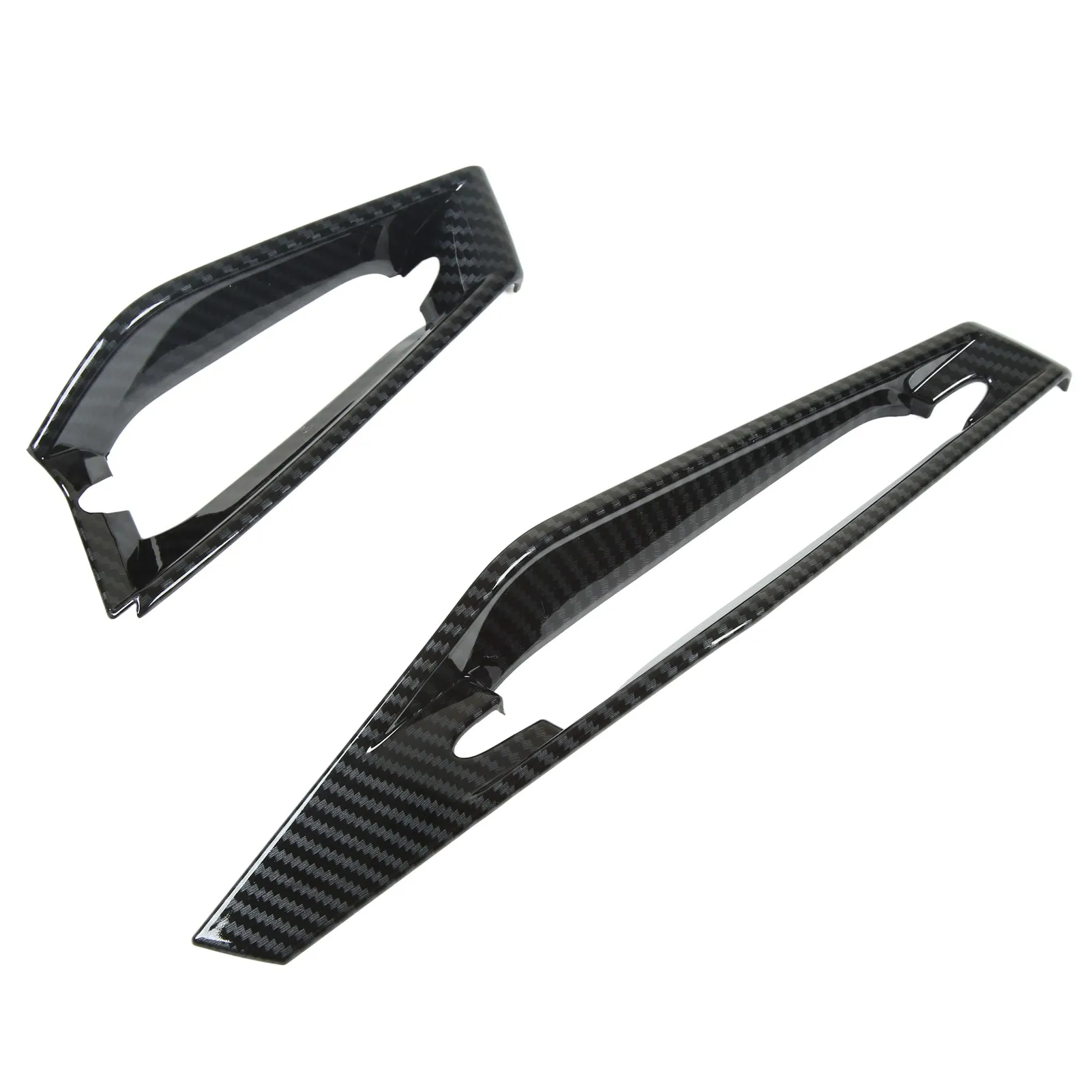 

Car Dashboard Side Air Vent AC Outlet Cover Trim Carbon Fiber Style Replacement For Kia Niro SG2 2021+