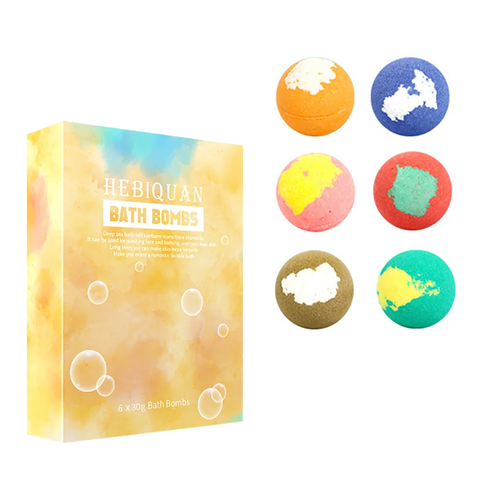 

Бомбочки для ванны эвкалипта набор пузырчатых шариков детское эфирное масло сюрприз Подарочная коробка для душа соль спа