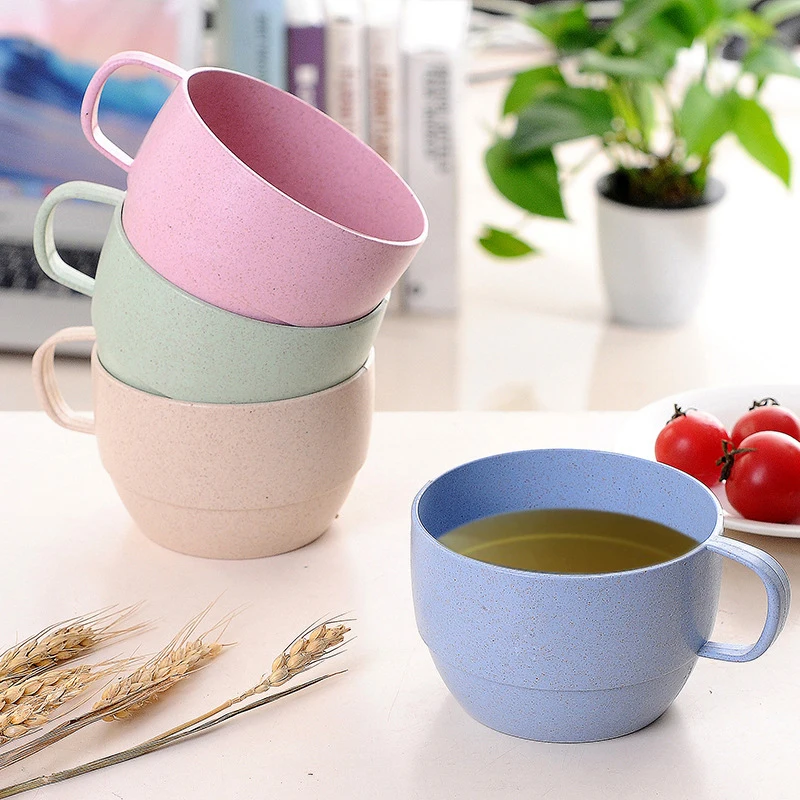 

Пластиковая чашка в скандинавском стиле для чая, чашка для кофе, чая, молока, чашка для напитков, Экологически чистая, многоразовая чашка для зубной щетки в ванной комнате