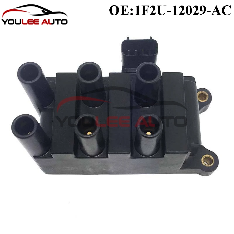 Новая катушка зажигания 1F2U-12029-AC 1F2U12029AC 1F2Z12029AC для Ford F-150 E-150 Mustang Mazda Mercury