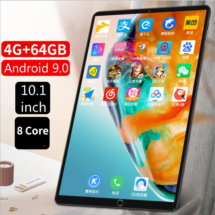 10, 1-  Android 2023, 4  + 64 , 4G, GPS, Bluetooth