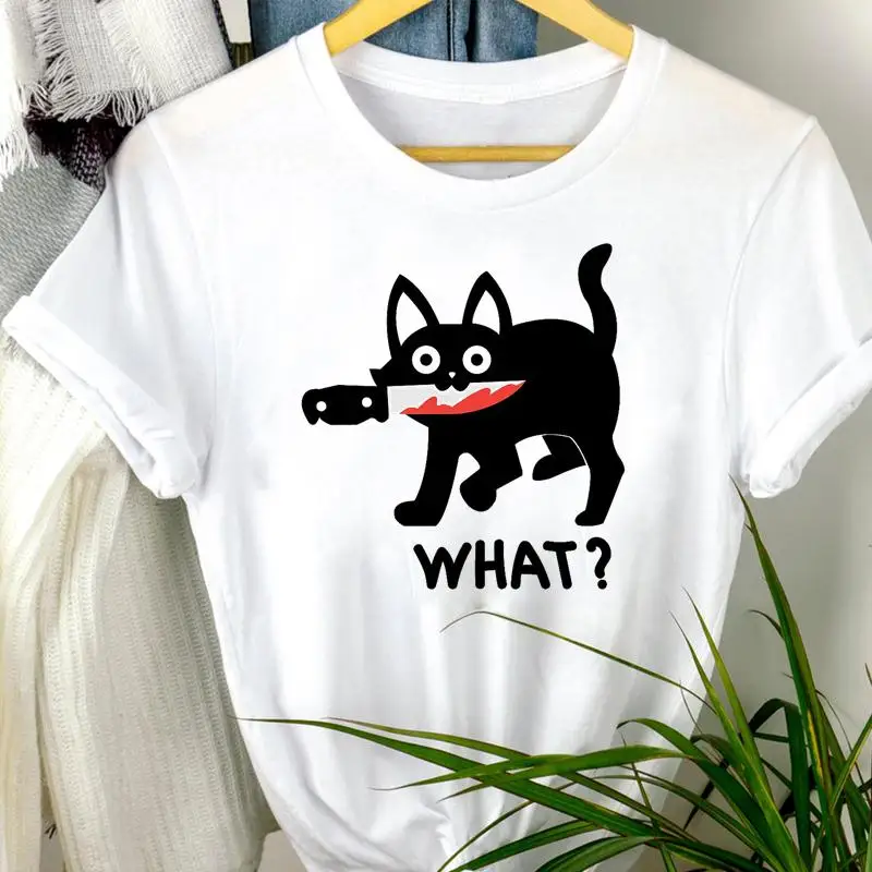 

Женская футболка с мультяшным принтом, футболка с графическим принтом для Хэллоуина, Осень-зима 2021