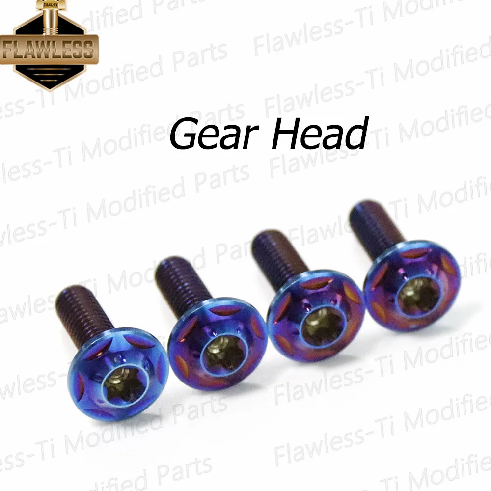 Защитный задний кронштейн rjlessti Gr5 с титановыми болтами M6 для Vespa Sprint 150 Primavera S 125