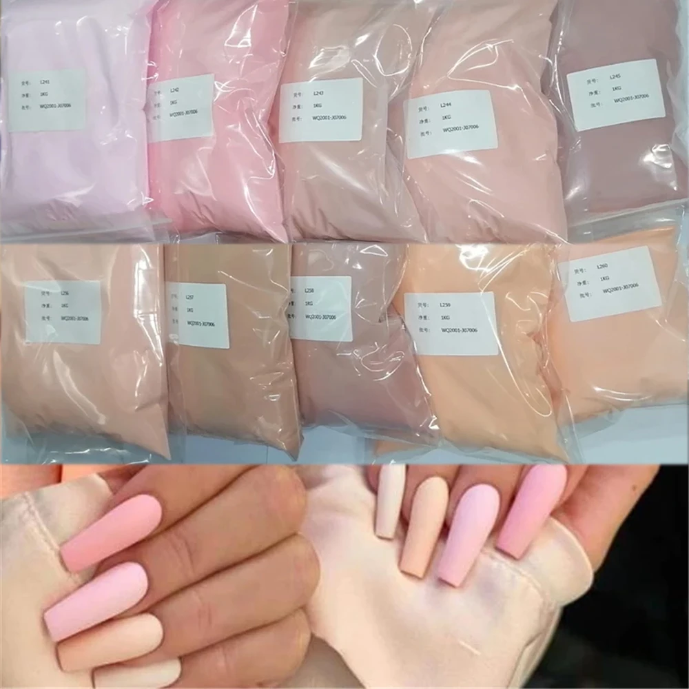 

10G/50G/100G Acrylic Powder White/Clear/Pink 9Colors Crystal Pink Extension/Dip/Engraving Nail Acrylic Powder(1Bag)For Nails Art