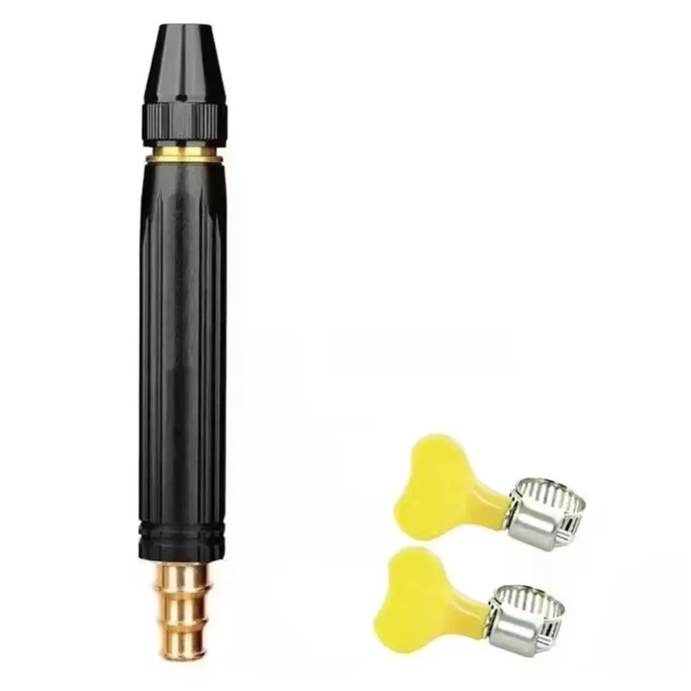 

Портативная насадка для мойки автомобиля, регулируемый шланг высокого давления для полива сада, прочная легкая насадка для прямого распыления, автомойка